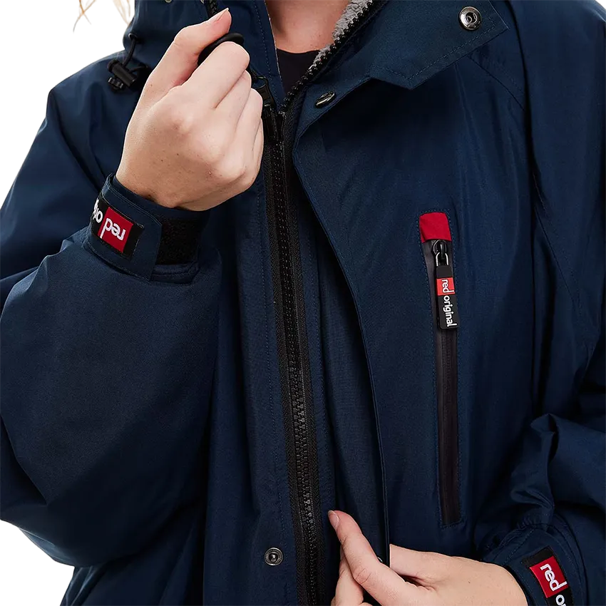 Women's Long Sleeve Pro Change Robe EVO - Navy