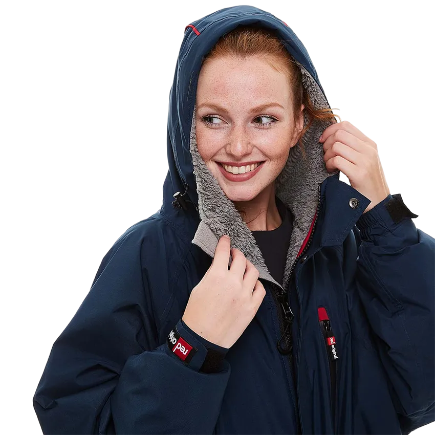 Women's Long Sleeve Pro Change Robe EVO - Navy