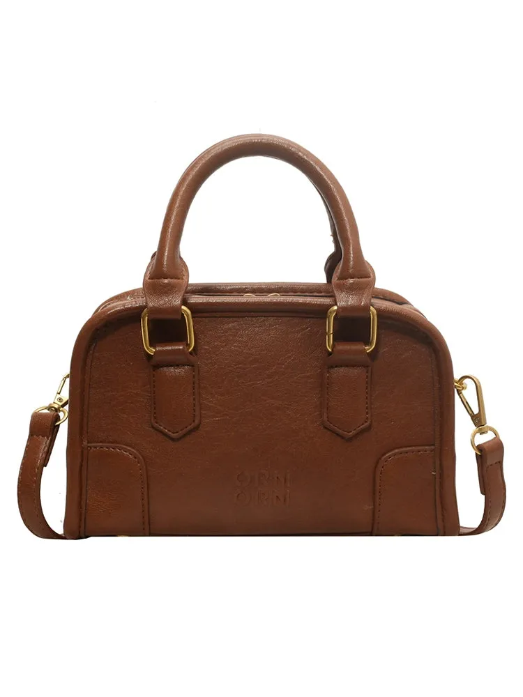 Women's Retro Leather Small Bag (In Stock)
