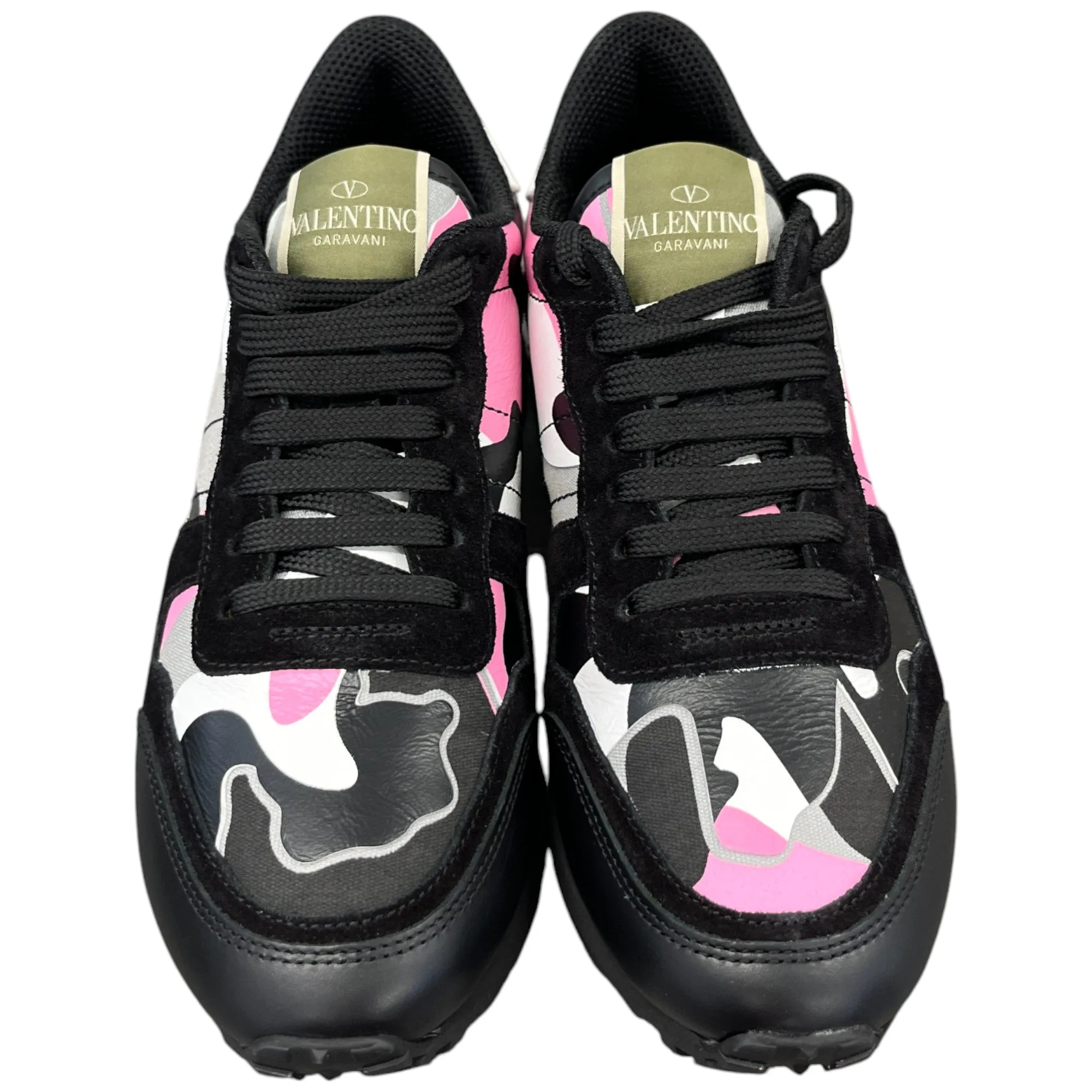 Women's Rockrunner Camouflage Low Trainers Black Size EU 35.5 / UK 2.5