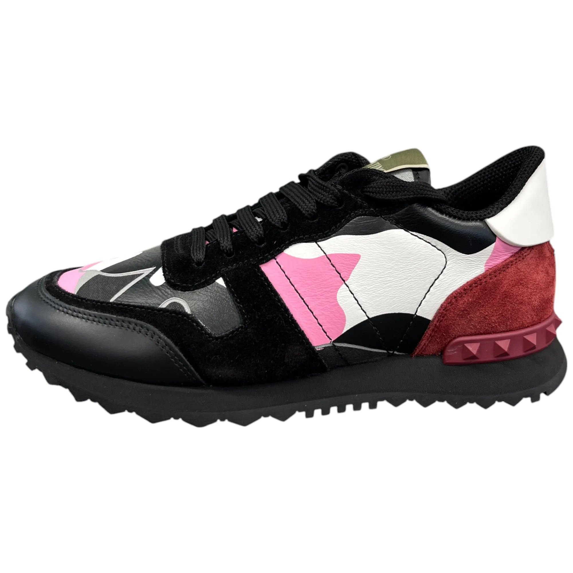 Women's Rockrunner Camouflage Low Trainers Black Size EU 35.5 / UK 2.5