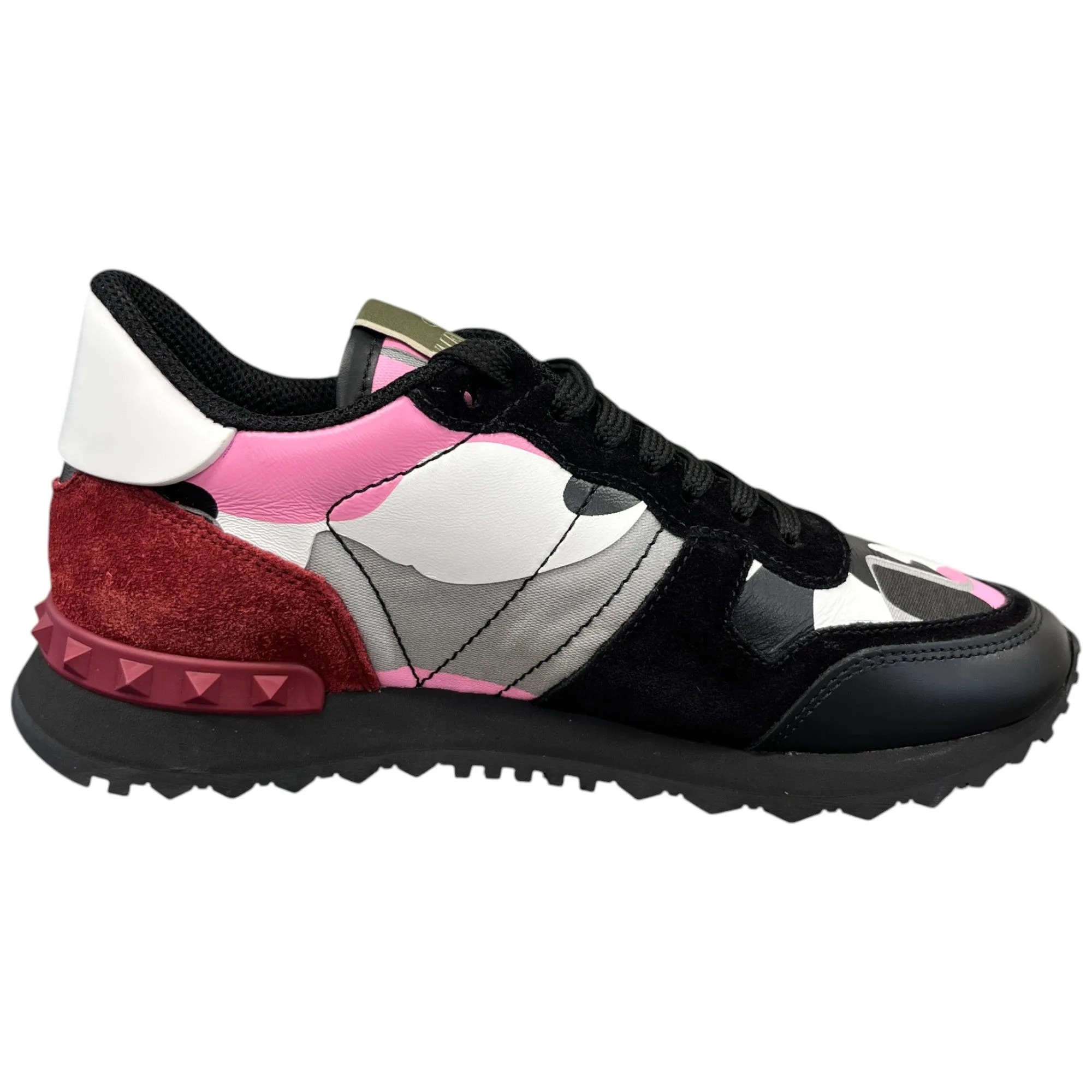 Women's Rockrunner Camouflage Low Trainers Black Size EU 35.5 / UK 2.5