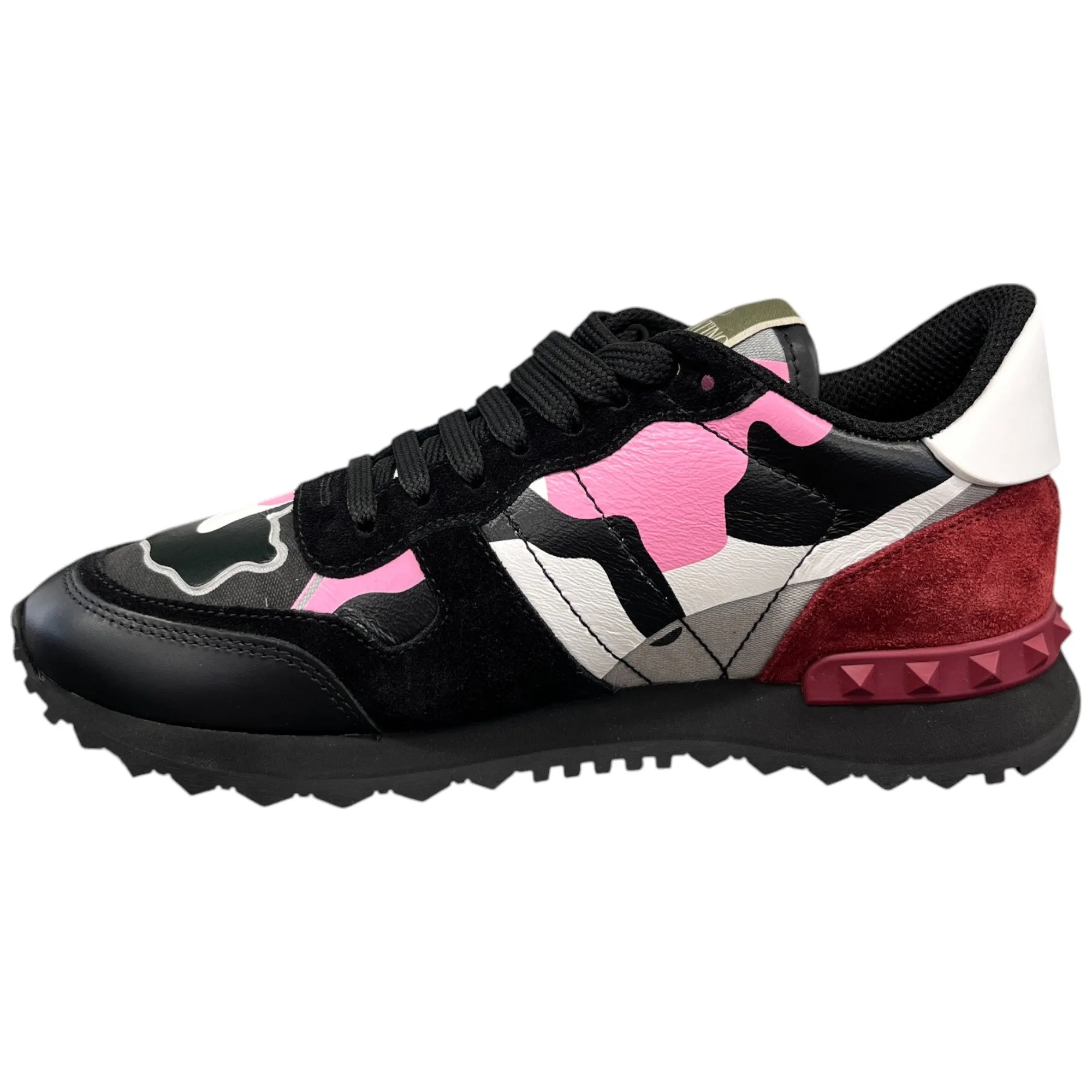 Women's Rockrunner Camouflage Low Trainers Black Size EU 35.5 / UK 2.5