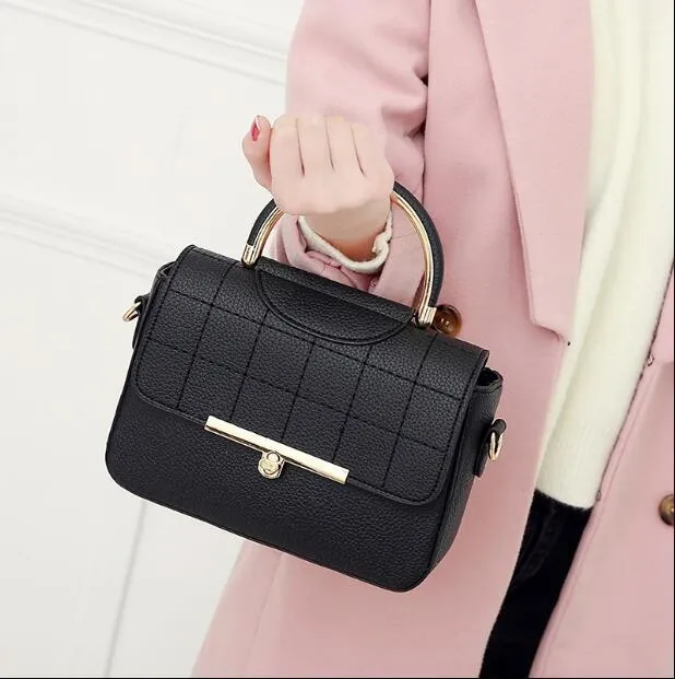 Women's tote bag slalom shoulder hand bag