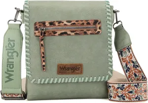 Wrangler Crossbody Bags for Women Vintage Hand Woven Shoulder Purse