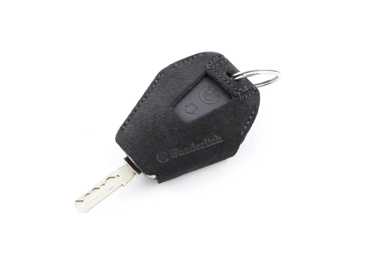 Wunderlich Keyless Ride Leather Key Pouch R 1300 GS / R 12 / R 12nineT - Genuine leather - BLACK
