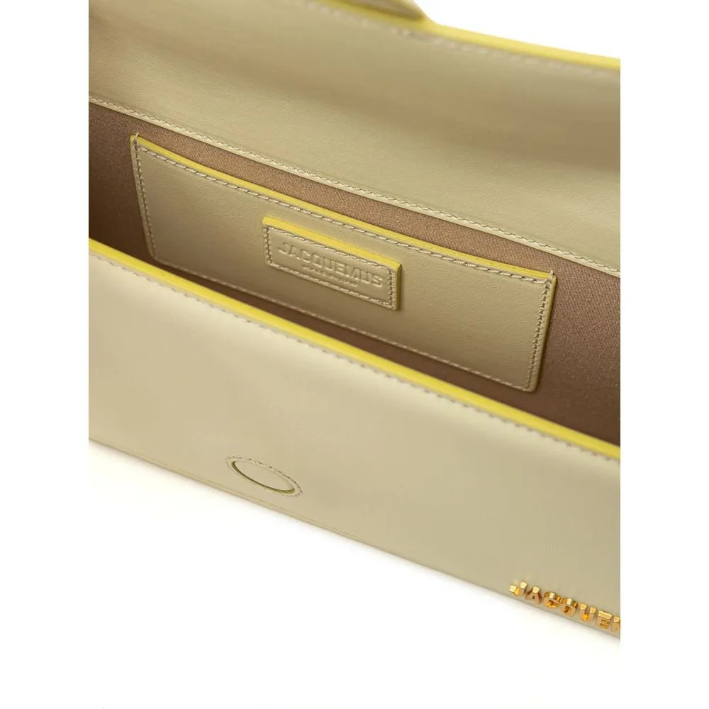 Yellow Leather Shoulder Bag
