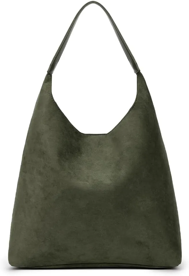YFGBCX Tote Bags for Women Work Bags Suede Slouchy Bag Hobo Handbag Office Tote Handbag
