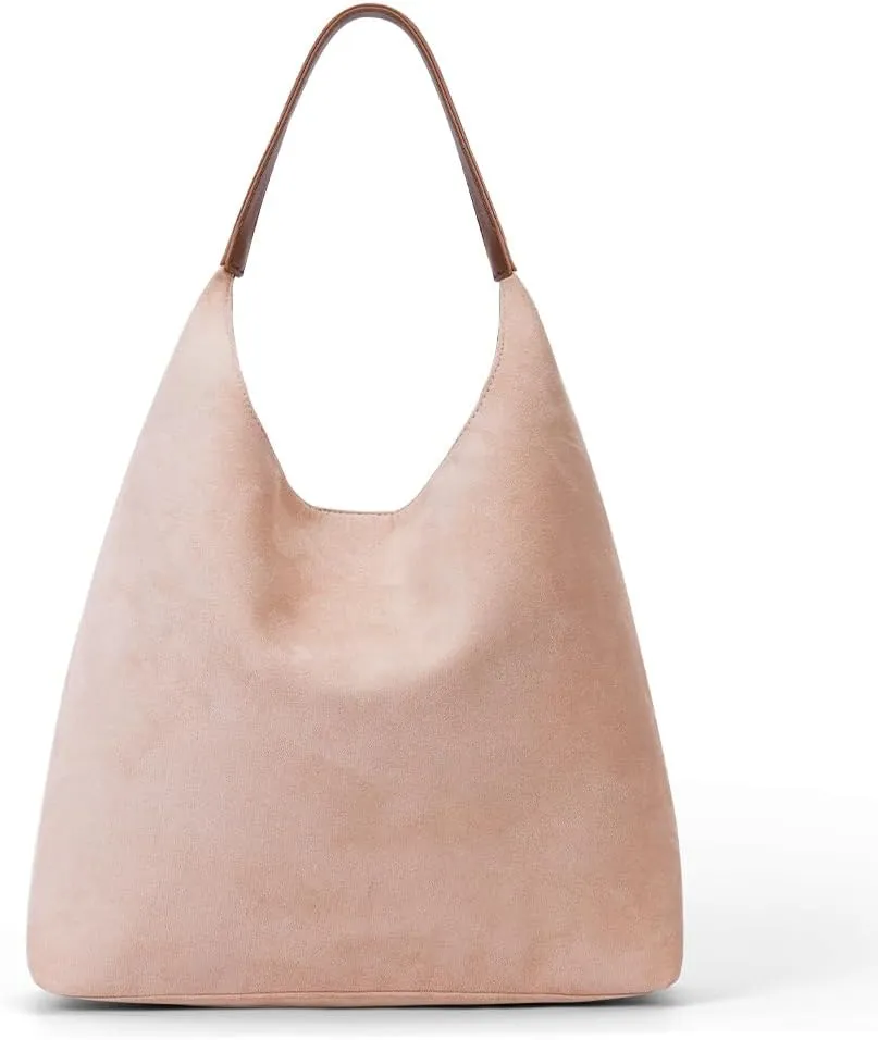 YFGBCX Tote Bags for Women Work Bags Suede Slouchy Bag Hobo Handbag Office Tote Handbag
