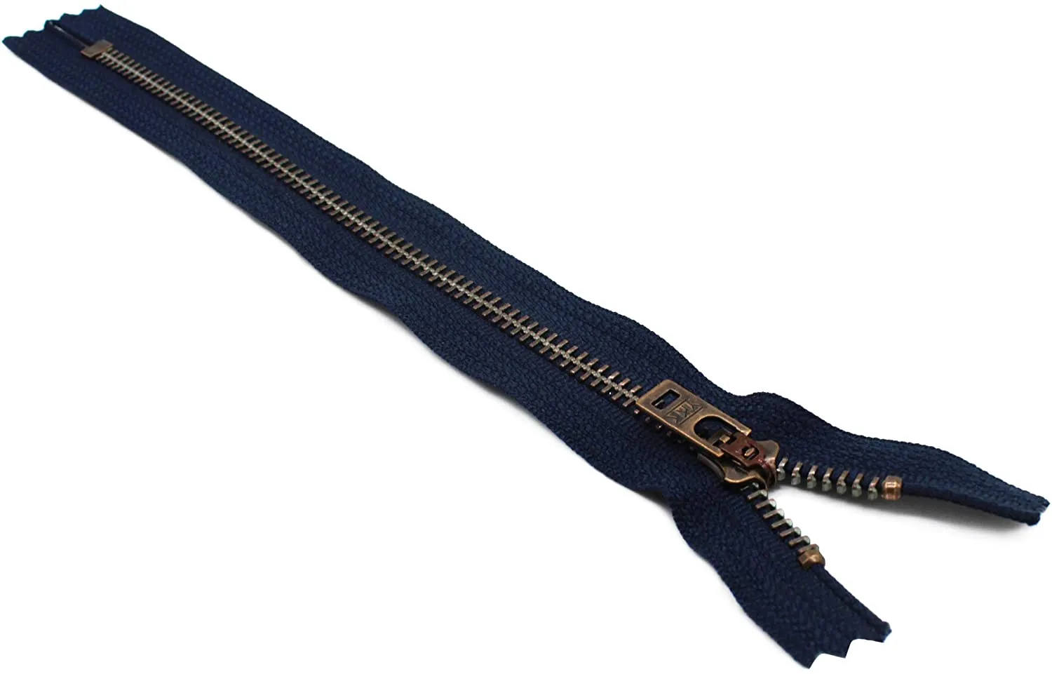 YKK #4.5 Antique Brass Jeans Zippers - Stock Colors