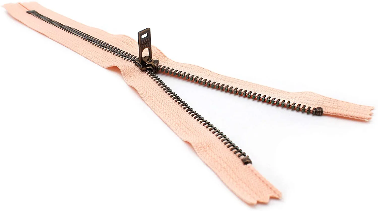 YKK #4.5 Antique Brass Jeans Zippers - Stock Colors